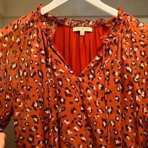 Skies are Blue leopard print dress